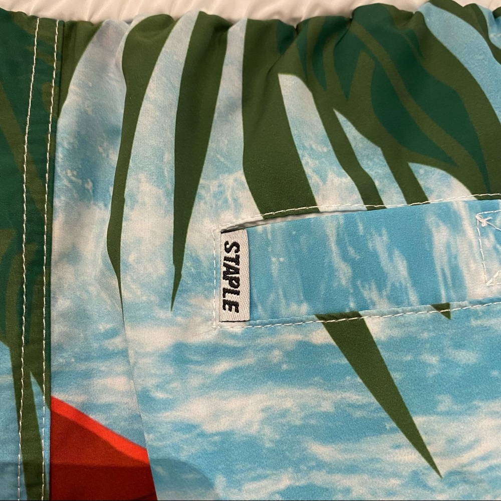 Staple Hawaii Nylon Shorts - Picture 3 of 5